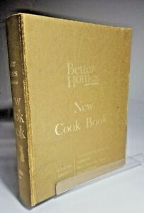 Better Homes Gardens New Cook Book Souvenir Gold Ed 1965 Looseleaf Recipes Tips