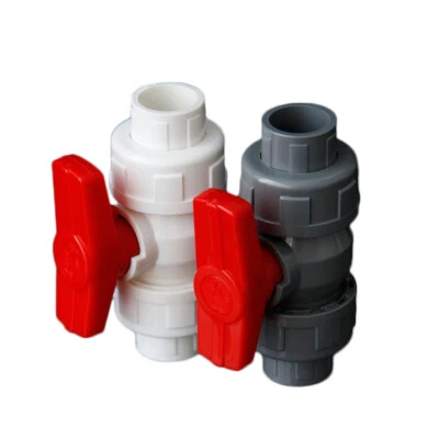 PVC Ball Valve Solvent Weld Live Nut,For20/25/32/40/50/63/75/90/110mm Water Pipe - Image 1 of 4
