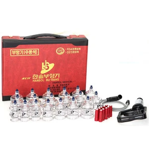 Hansol Buhang (19pcs Cups) Medical Massage Device Professional Cupping Set - Picture 1 of 7