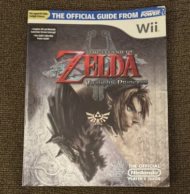 The Legend of Zelda Twilight Princess Oficial Nintendo Power Game Guide Wii Foto 1 de 4