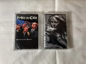 MOTLEY CRUE -Generation Swine & VINCE NEIL -Exposed Both Cassette (Like New) - Picture 1 of 3