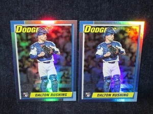 (2) 2025 Topps Update 35th Anniversary Rookie Lot Dalton Rushing #U90-5 - Picture 1 of 2