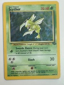 Scyther 10/64 NM Pokemon TCG - Picture 1 of 2