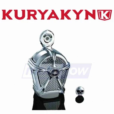 Kuryakyn Mach 2 Horn Cover for 1996-2006 Harley Davidson FLHRI Road King - yn Foto 1 de 4