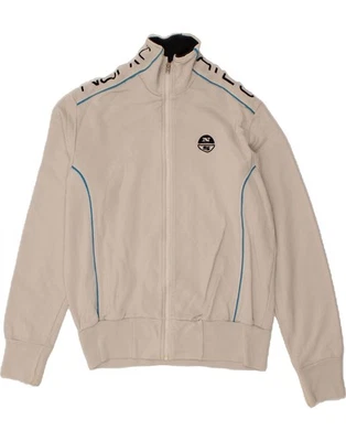 NORTH SAILS Mens Graphic Tracksuit Top Jacket Small White Cotton LK05 - image 1 of 4