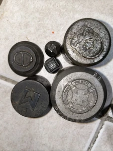 6-große Medaille Stempel Stanzformen für Token siehe Bilder 1 - Bild 1 von 4