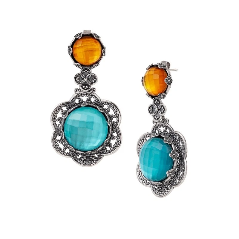 Orecchini in argento 925 NINFEA APERTA - Immagine 1 di 1