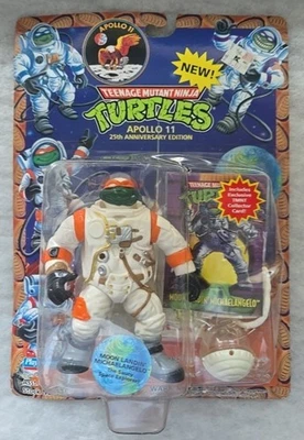 Boneco Apollo 11 Moonlandin' Michaelangelo Mike 1994 TMNT NINJA Turtles  - Imagem 1 de 4