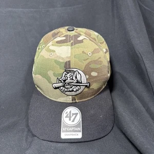 Sombrero Charleston River Dogs 47 Captain Snap Back Camuflaje Raro - Imagen 1 de 6