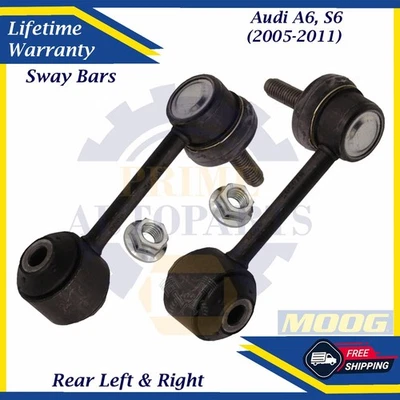 Barras estabilizadoras traseras MOOG OEM para Audi A6/S6 2005-2011 garantía de por vida Foto 1 de 4