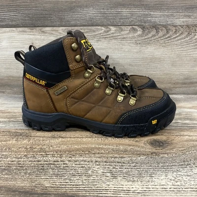 Botas de trabajo CAT Threshold impermeables punta de acero F2413-18 para hombre talla 9. Foto 1 de 4