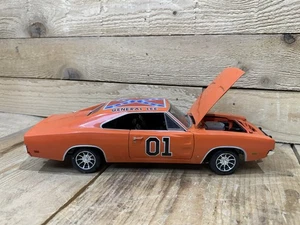 Vintage ERTL 1969 Dodge Charger Dukes Of Hazzard General Lee Scale 1:18 Die Cast - Picture 1 of 10