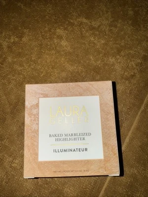 New in Box Laura Geller Baked Marbleized Highlighter - Prosecco .06oz - Image 1 of 4