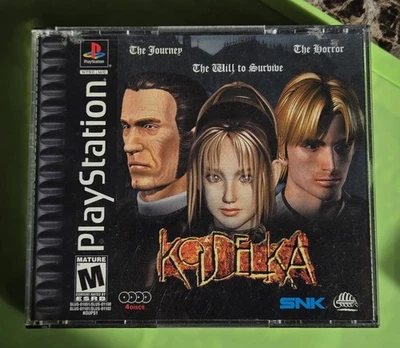 KOUDELKA "Sony PlayStation 1  PS1 Complete Game Box Manual. RARE COVER EDITION - Image 1 of 4