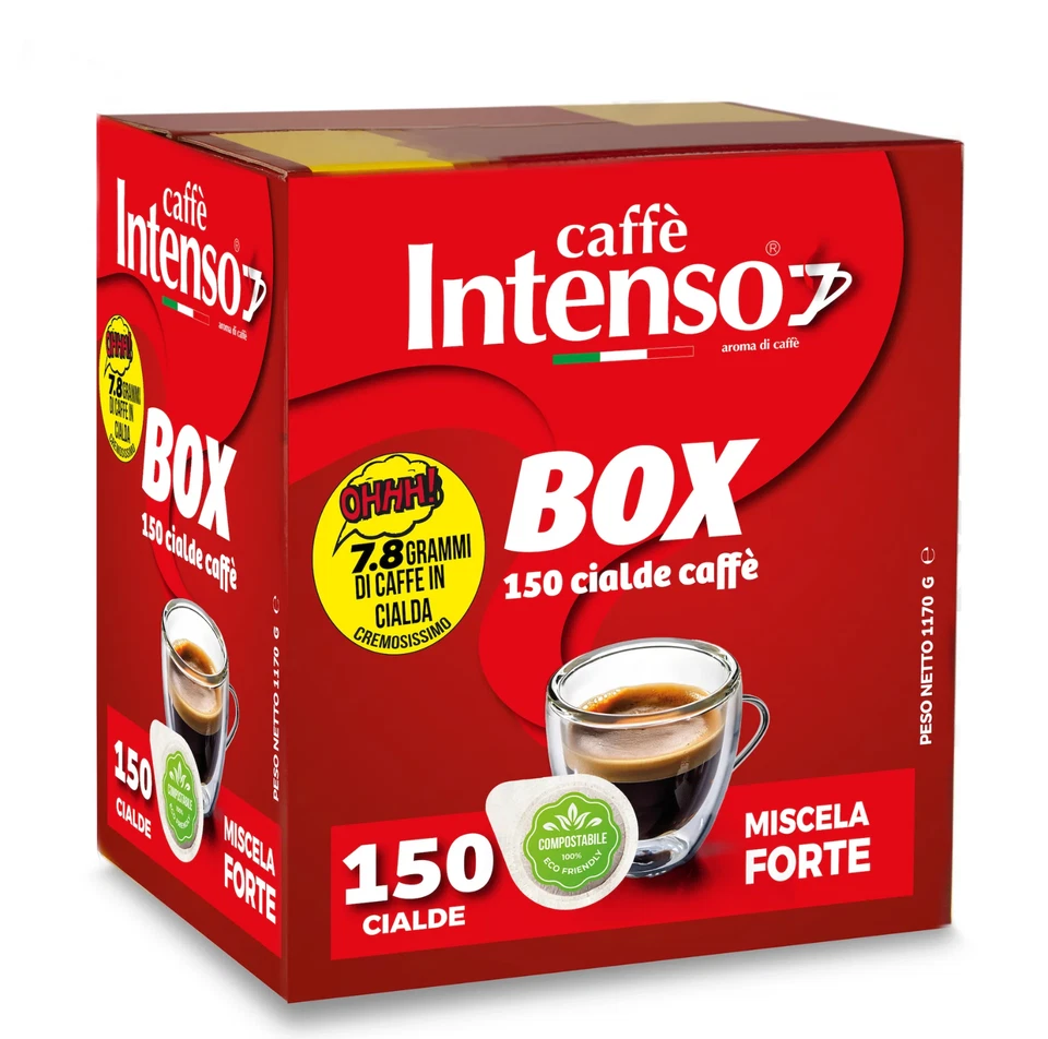 Intenso Caffe'  Box Miscela Forte 150 Cialde ESE 44mm    OFFERTA DEL 26/11/2025 - Immagine 1 di 1