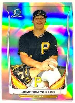 Jameson Taillon Refractor Rookie • 2014 Bowman Chrome #CTP-5 • ¡Sharp Cubs SP RC! Foto 1 de 4