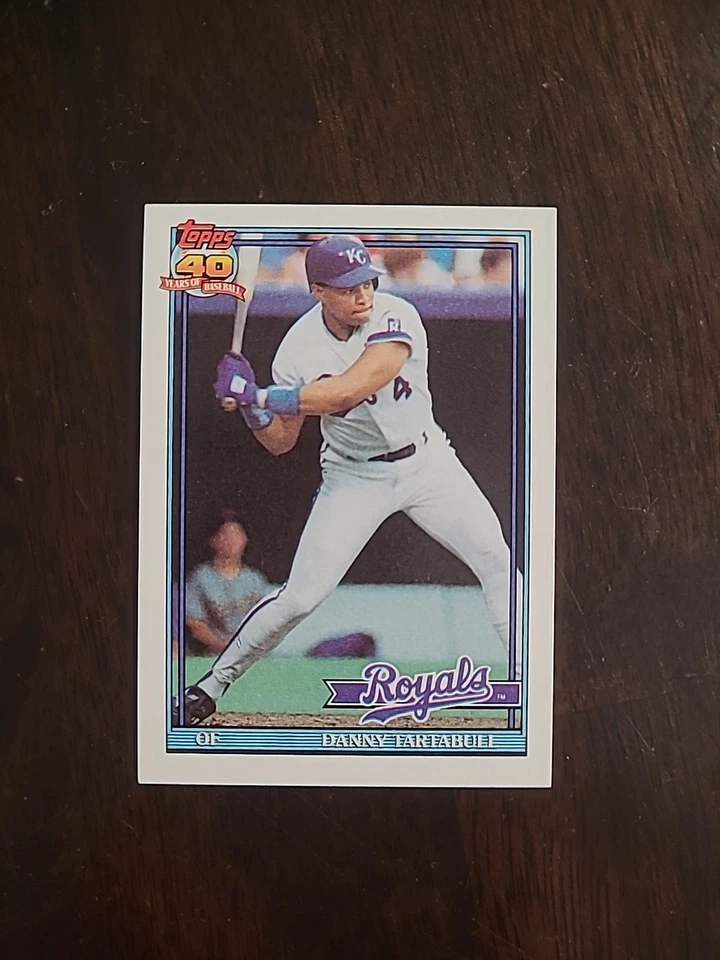 1991 Topps Danny Tartabull #90 Kansas City Royals - Image 1 of 1