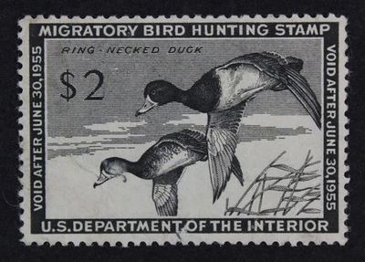 CKStamps: US Federal Duck Stamps Collection Scott#RW21 $2 Mint LH OG Crease - Image 1 of 2