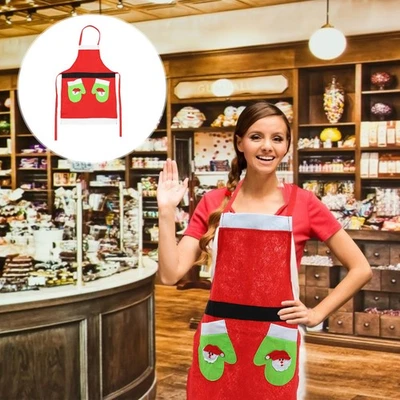  Bavaglino da cucina in tessuto non tessuto con grembiule appeso collo - Immagine 1 di 4