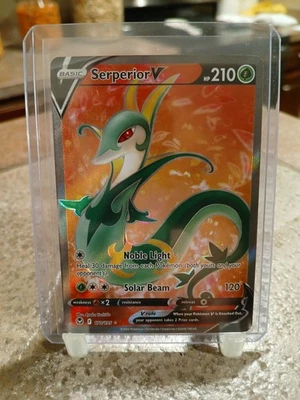 Pokémon TCG Serperior V Full Art Silver Tempest Ultra Rare 170/195  - Image 1 of 2