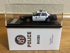 Rollin 1:64 Ford Crown Victoria Police Interceptor LAPD Old Style Lightbar RTS - Picture 1 of 23