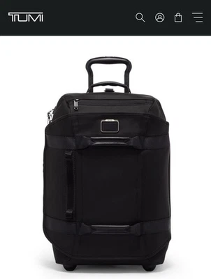 Tumi -Alpha Bravo – International 2 Wheeled Duffel Backpack Carry-On  1466291041 - Image 1 of 4