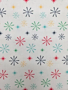 Riley Blake Nutcracker Christmas Fabric 1/2 yd x 42" Snowflakes 100% Cotton NEW - Picture 1 of 3