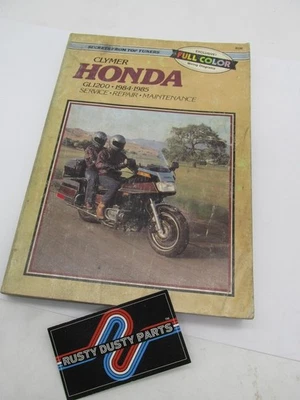 Libro manual de reparación de servicio Clymer Honda 1984-1985 GL1200 Foto 1 de 3