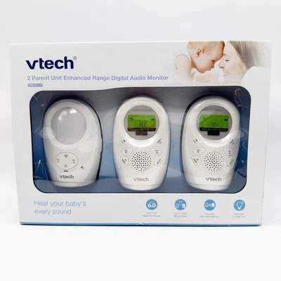 Juego de tres piezas de monitor de bebé VTech Two Parent Unit Foto 1 de 2