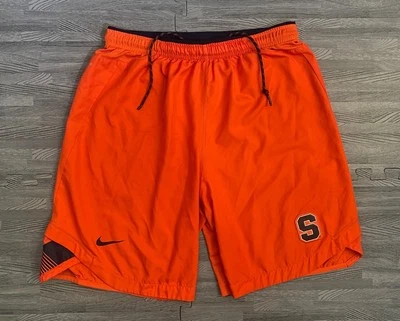 Pantalones Cortos Para Hombre Nike Syracuse Naranja Equipo de Fútbol Emitidos Entrenamiento Práctica Entrenamiento Foto 1 de 4