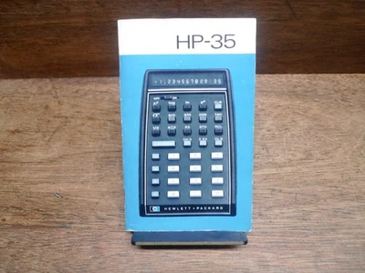 HP-35 VERSIÓN 1 "PUNTO ROJO" ORIGINAL VINTAGE CALCULADORA MANUAL Foto 1 de 4