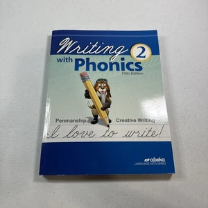 Writing with Phonics 2 Abeka (Cursive; 5th Edition) NEW - Picture 1 of 4