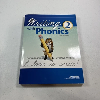 Writing with Phonics 2 Abeka (Cursive; 5th Edition) NEW - Image 1 of 4