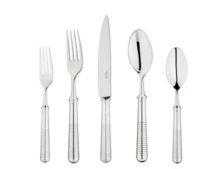 Cubiertos Ercuis Transat plateados 5 piezas ajuste(s) de lugar - Imagen 1 de 4