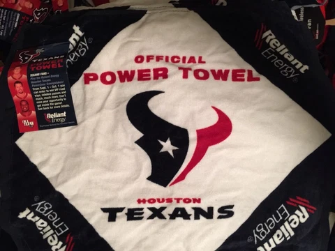HOUSTON TEXANS 2006 OLDER LIBERTY WHITE RALLY TOWEL Cover