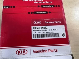 Cristal espejo IZQUIERDO KIA Carnival UP Sedona 98-05 0K54D69183 NUEVO ORIGINAL - Imagen 1 de 3