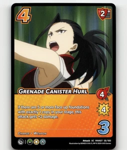 Grenade Canister Hurl - UniVersus: My Hero Academia: Girl Power - Picture 1 of 1