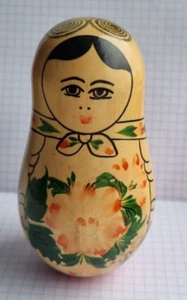 vintage soviet musical matryoshka doll of the ussr - Picture 1 of 8