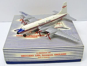 Bristol Britannia Airliner Canadian Picific Dinky 998 England NMB - Picture 1 of 12