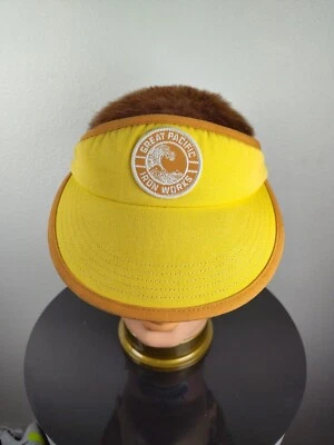 Gorra Patagonia Pacific Iron Works rara visera ajustable amarilla Foto 1 de 4