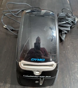 Dymo LabelWriter 450 Duo Thermal Label Printer Power Supply & USB 1750112 Works - Picture 1 of 6