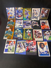 Lot 19 Edgerrin James  Indianapolis Colts Football Cards Rookies RC & 1099/2000