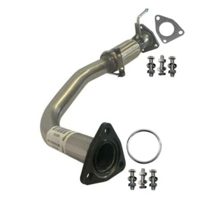 Tubo flexible delantero de acero inoxidable con pernos se adapta a: Honda Accord 1998-2002 2,3 L Foto 1 de 4