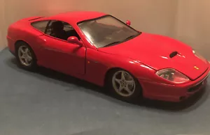 ANSON DIE CAST METAL FERRARI 550 MARANELLO 2 DOOR 1:18 - Picture 1 of 11