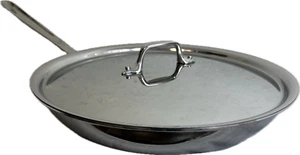 All-Clad D3 Edelstahl 12" Bratpfanne mit Deckel 41126SC (Neu in Box/unbenutzt) - Bild 1 von 14
