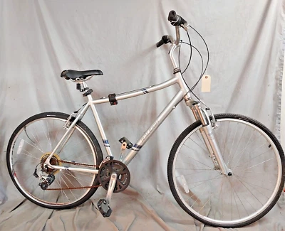 Bicicleta híbrida cómoda Raleigh Route 3.0 2015 22" XLarge ¡triples frenos VBrakes! Foto 1 de 4