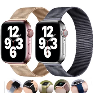 Magnetic Metal Band Strap Loop For Apple Watch Series 10 9 8 7 6 SE 5 4 3 2 1  - Picture 1 of 34