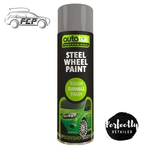 AutoTek Multi Purpose Steel Wheel Aerosol Spray Paint 500ml - Picture 1 of 1