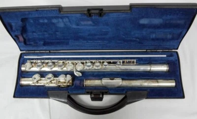 Buffet Crampon BC6010 镀银长笛 Cooper 带盒 英国制造 — 第 1/4 张图片