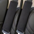 2PCS Universal Seat Belt Cover Soft Shoulder Pad Strap Protector Car Truck Black